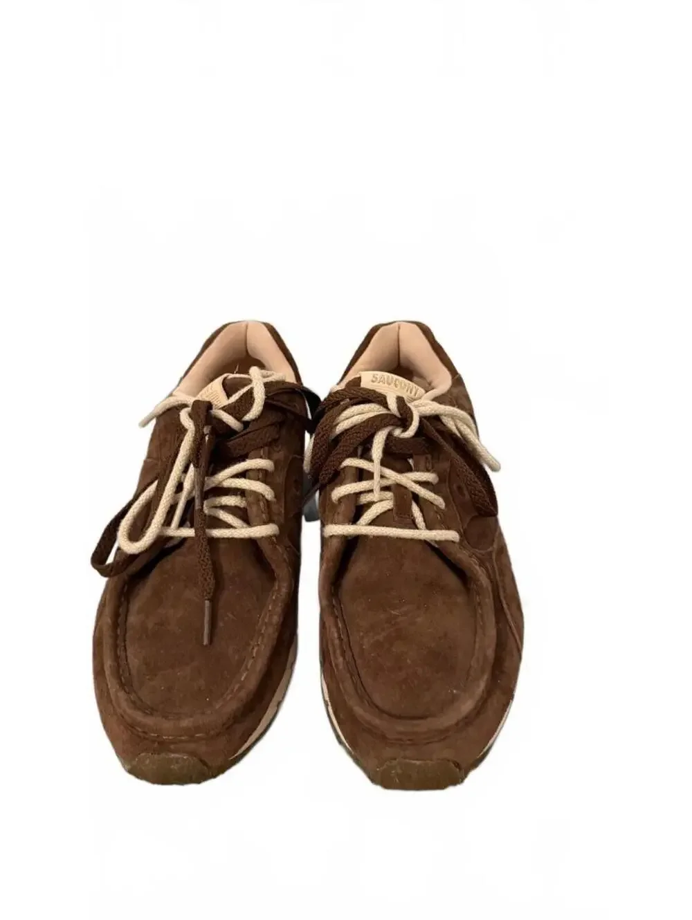 Saucony Shadow  size 8 Brown Suede Lifestyle Sneakers Shoes 6000 S70706-4